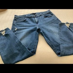 J Brand size 30 Distressed indigo jeans